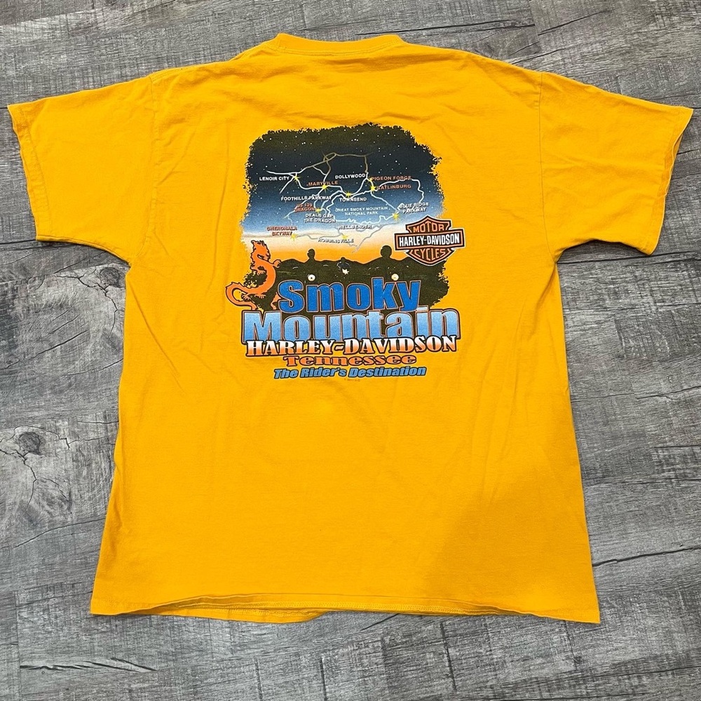 2014 Smoky Mountain Tennessee Harley-Davidson Tee